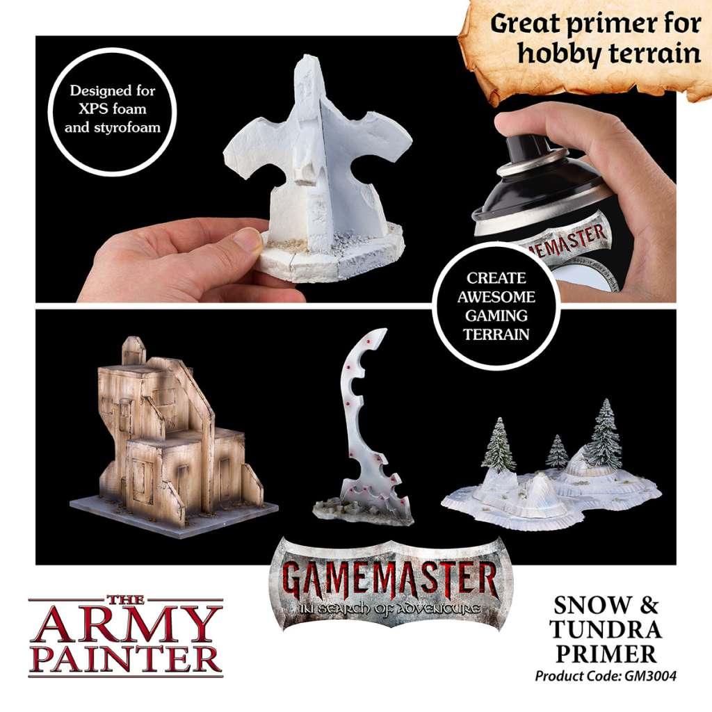 Gamemaster Terrain Primer - Snö & Tundra - Robotto