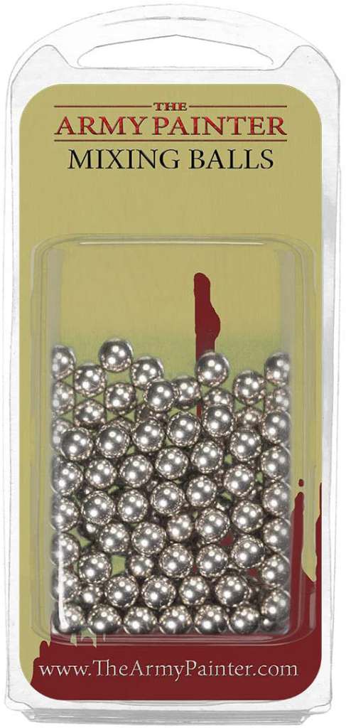 Mixing Balls för Målarfärg army painter