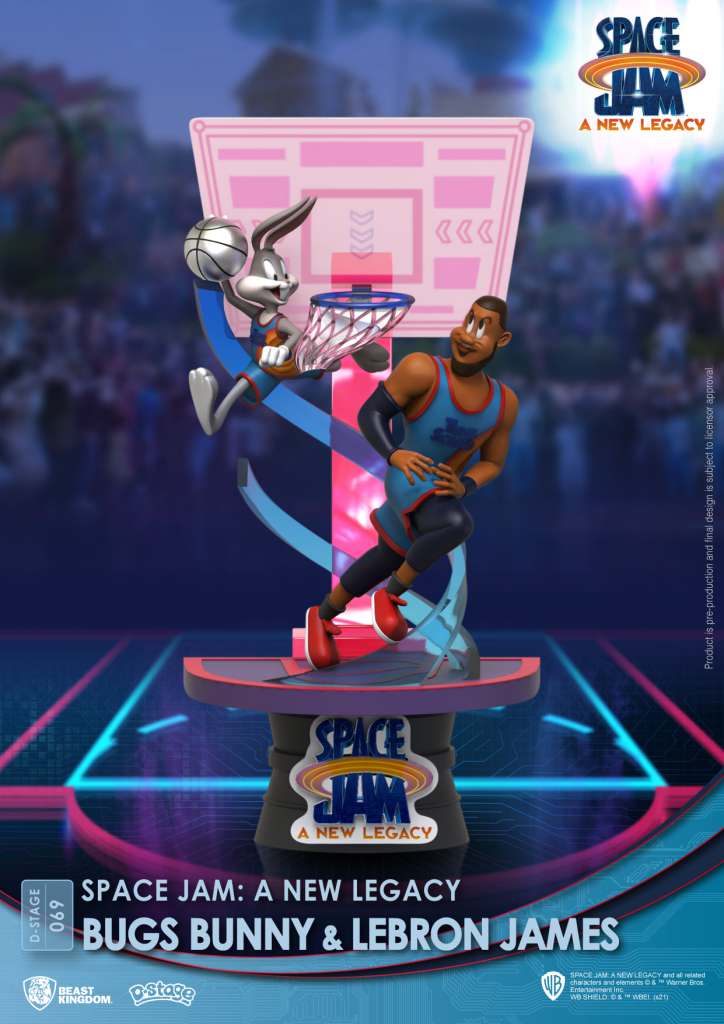 D-stage Space Jam 2 Bugs Bunny & LeBron beast kingdom