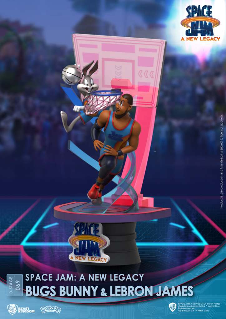 D-stage Space Jam 2 Bugs Bunny & LeBron beast kingdom