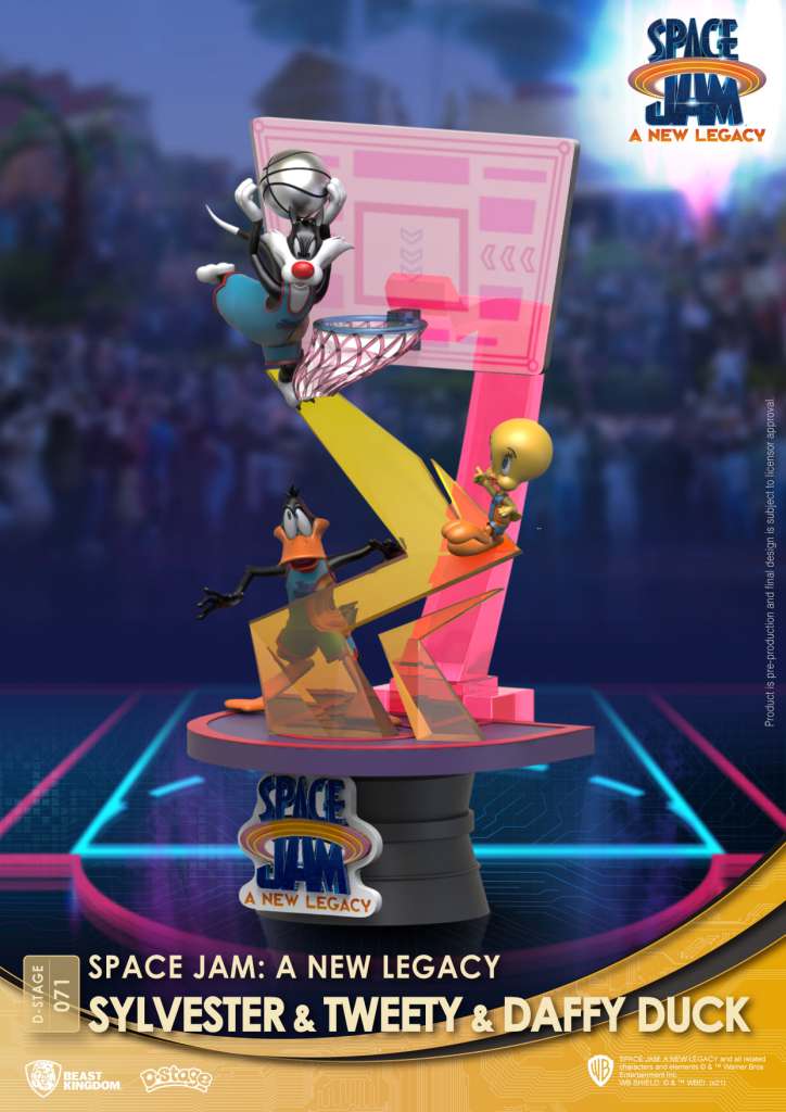 D-stage Space Jam 2 Sylvester/Tweety/Duff Diorama beast kingdom