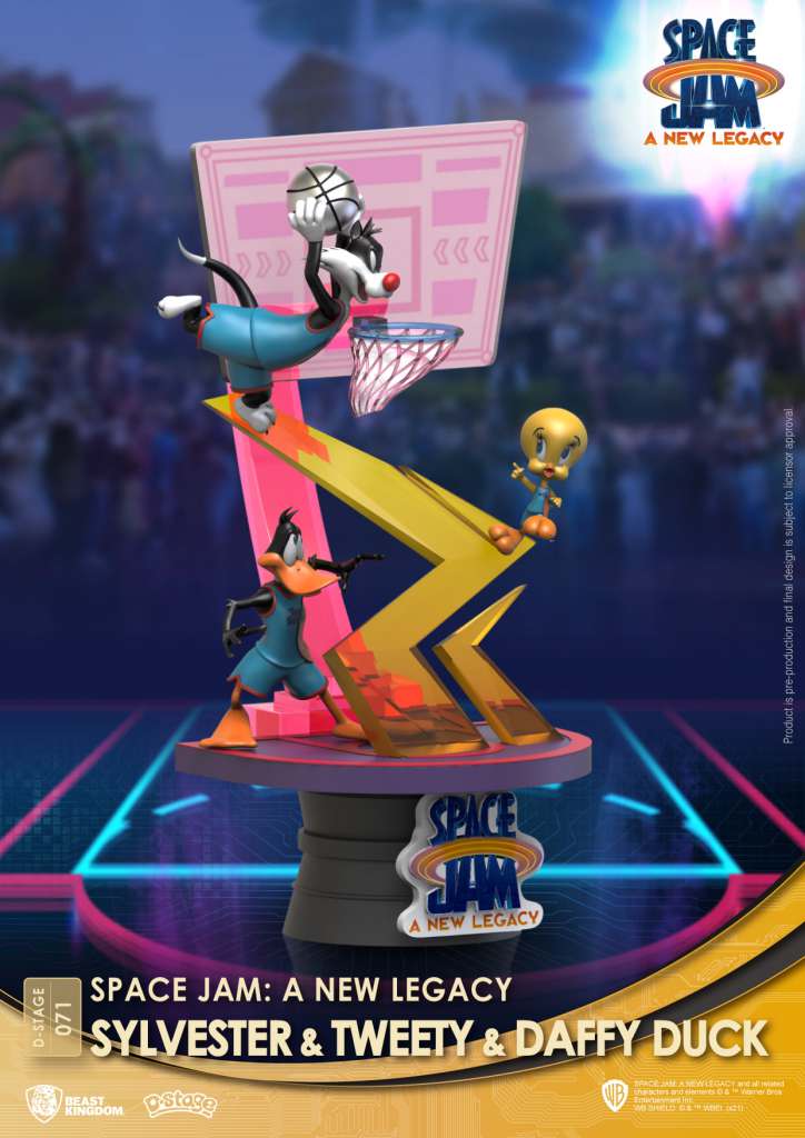 D-stage Space Jam 2 Sylvester/Tweety/Duff Diorama beast kingdom