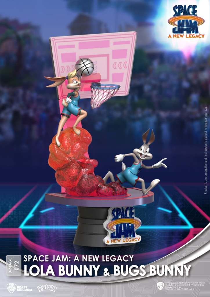 D-stage Space Jam 2 Lola + Bug Bunny Figur beast kingdom