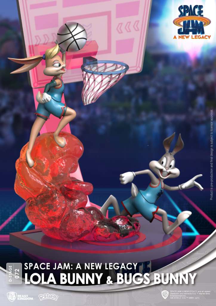 D-stage Space Jam 2 Lola + Bug Bunny Figur beast kingdom