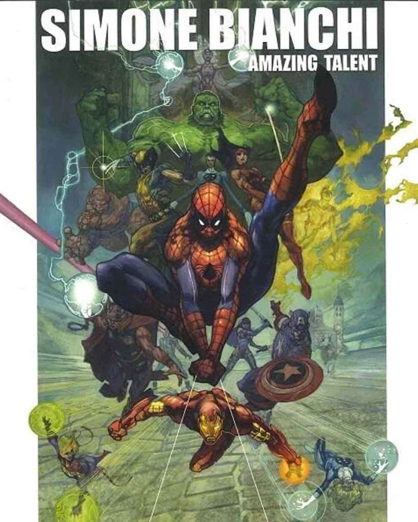 Simone Bianchi - Artbook - Fantastisk Talent cosmic art