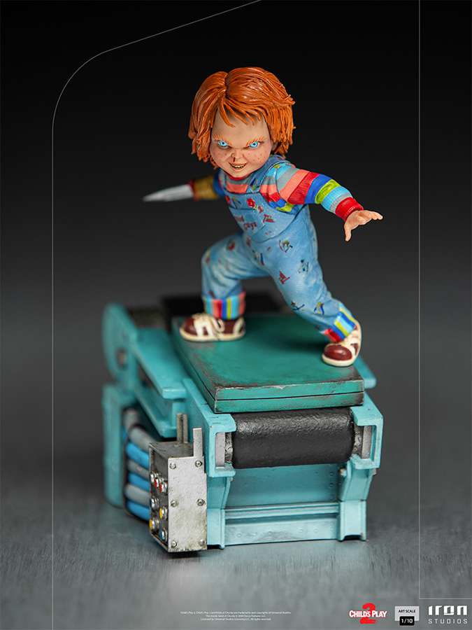 Child's Play II Chucky 1/10 Art Statue iron studios