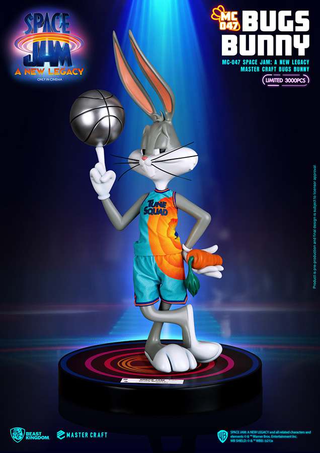 Bugs Bunny Master Craft - Space Jam 2 Samlarstaty beast kingdom