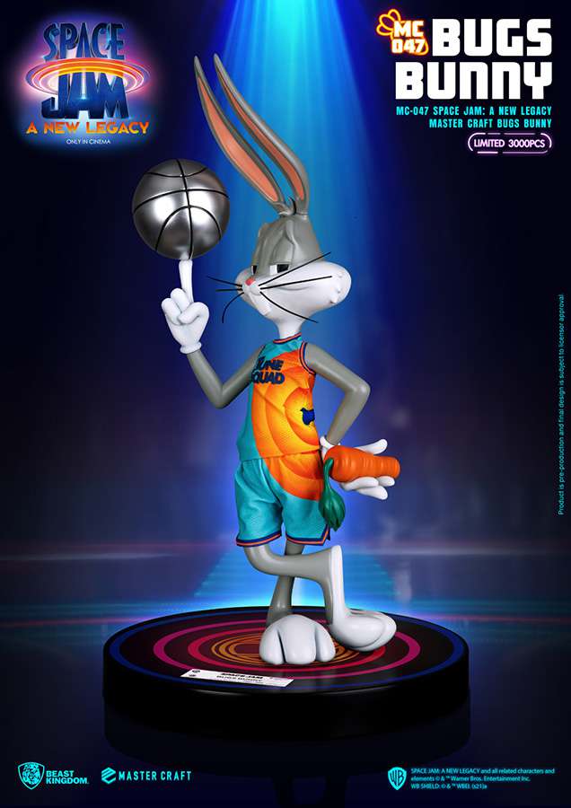 Bugs Bunny Master Craft - Space Jam 2 Samlarstaty beast kingdom