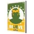 LOKI BELIEVE WOOD PANEL