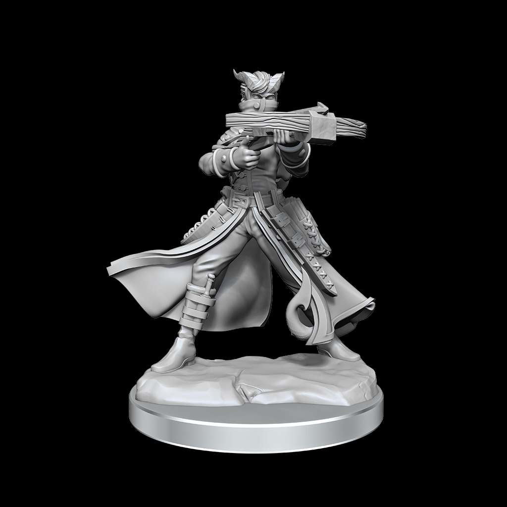 D&D Frameworks - Tiefling Rogue Female Miniature wizkids