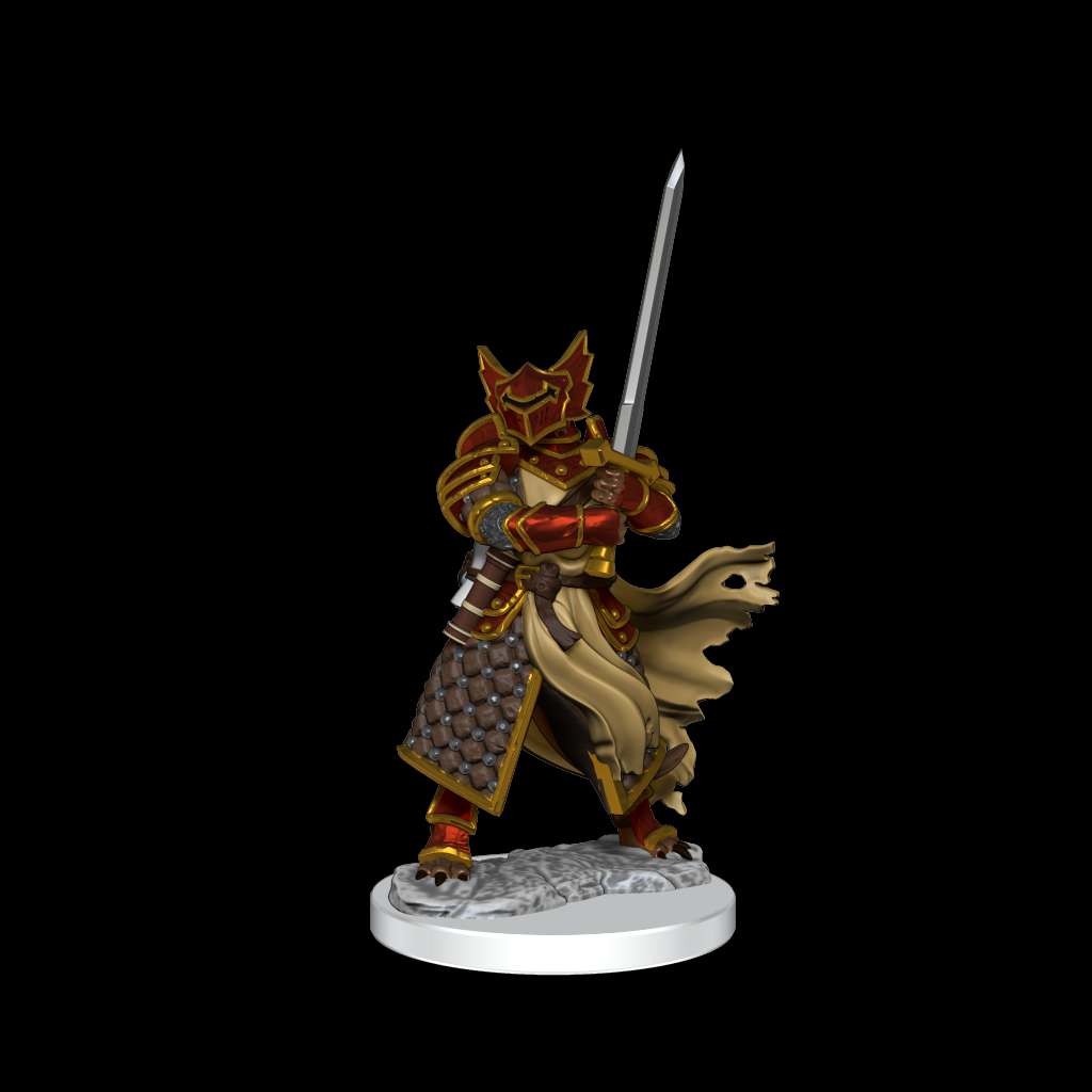 D&D Frameworks: Dragonborn Paladin Male - Det Ultimata Spelsetet wizkids