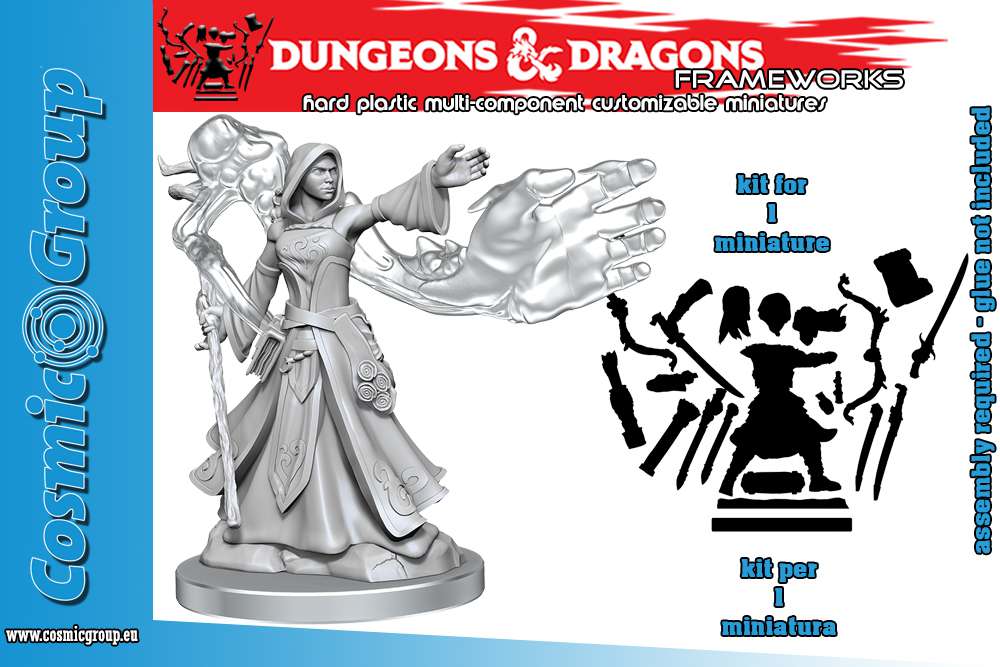 D&D Frameworks - Elf Wizard Female wizkids
