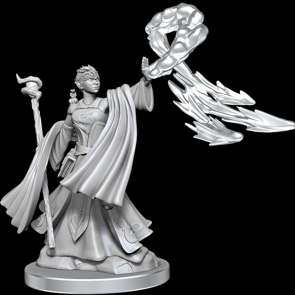 D&D Frameworks - Elf Wizard Female wizkids