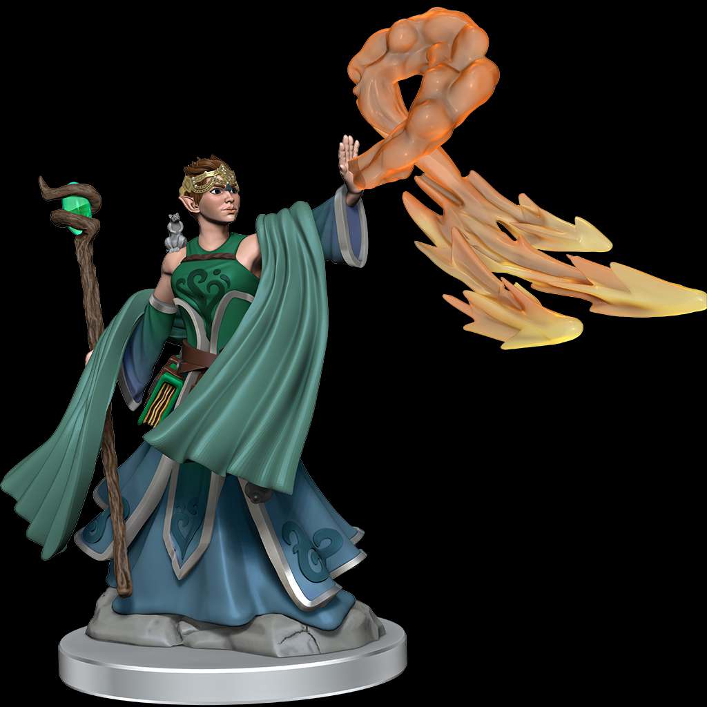 D&D Frameworks - Elf Wizard Female wizkids
