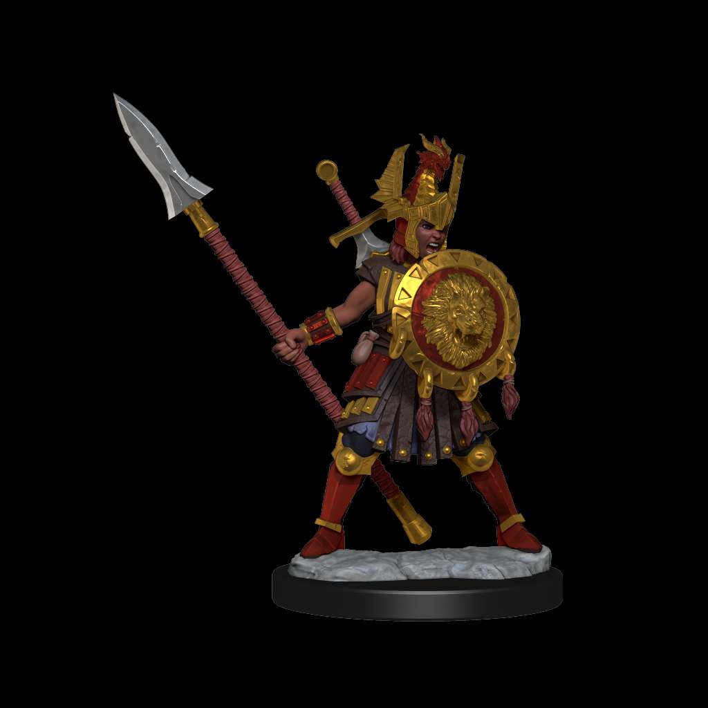 D&d frameworks - kvinnlig mänsklig krigare wizkids