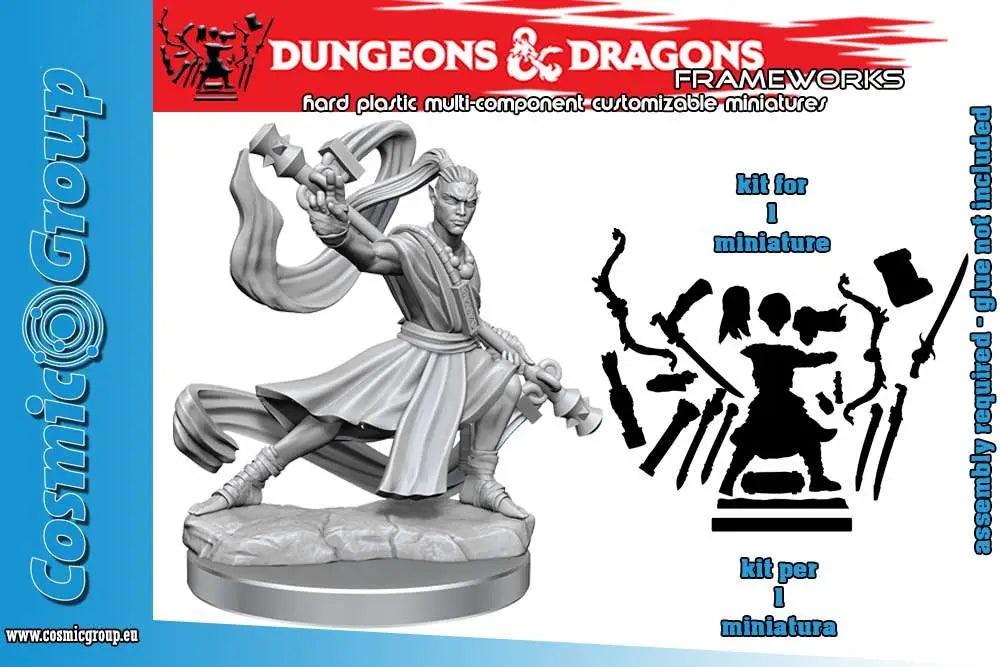 D&d Frameworks-elf Monk Male