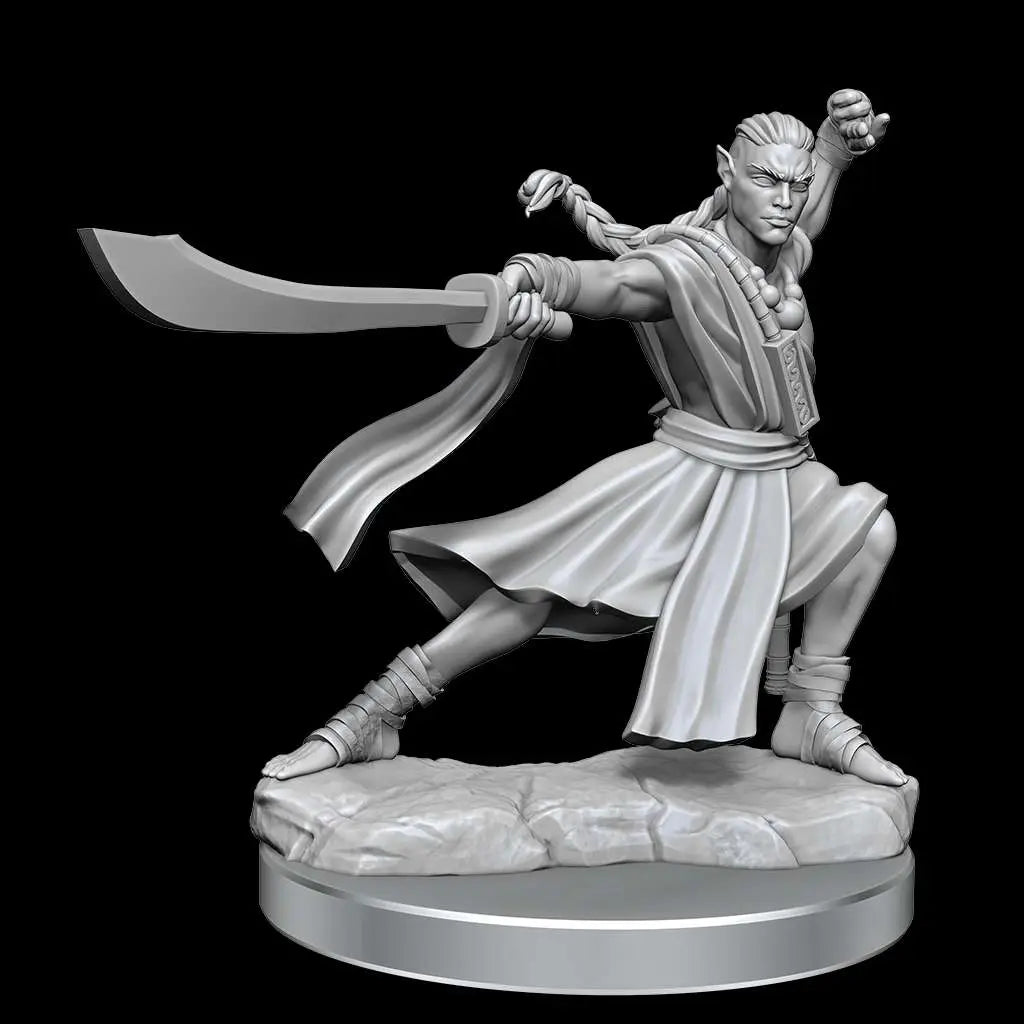 D&d Frameworks-elf Monk Male