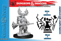 D&D Frameworks - Dwarf Barbarian Female Miniature - Robotto
