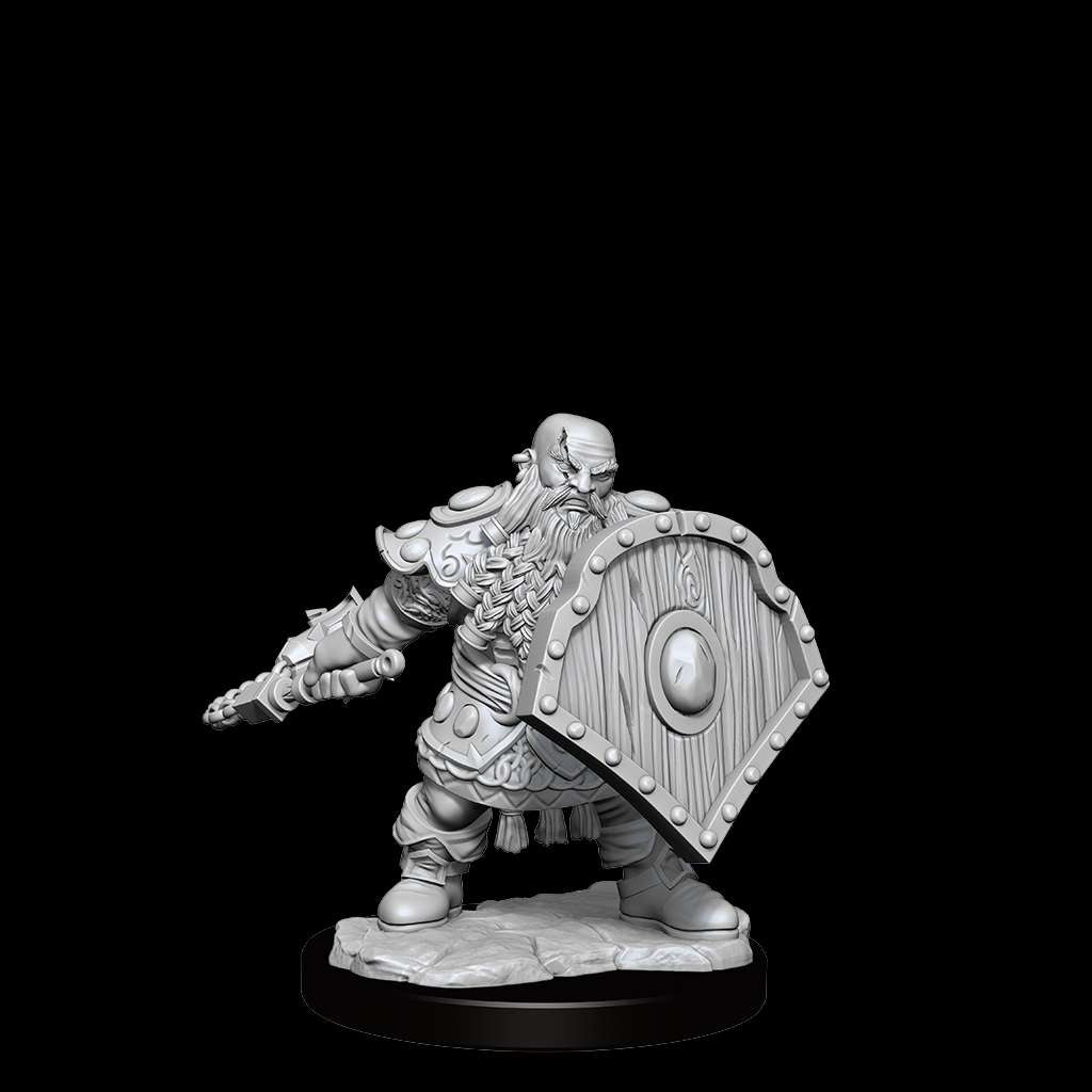 D&d Frameworks: Dwarf Fighter Male - Det Ultimata Miniatyrspelet wizkids