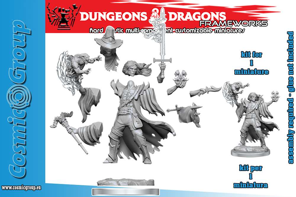 D&D Frameworks - Mänsklig Warlock wizkids