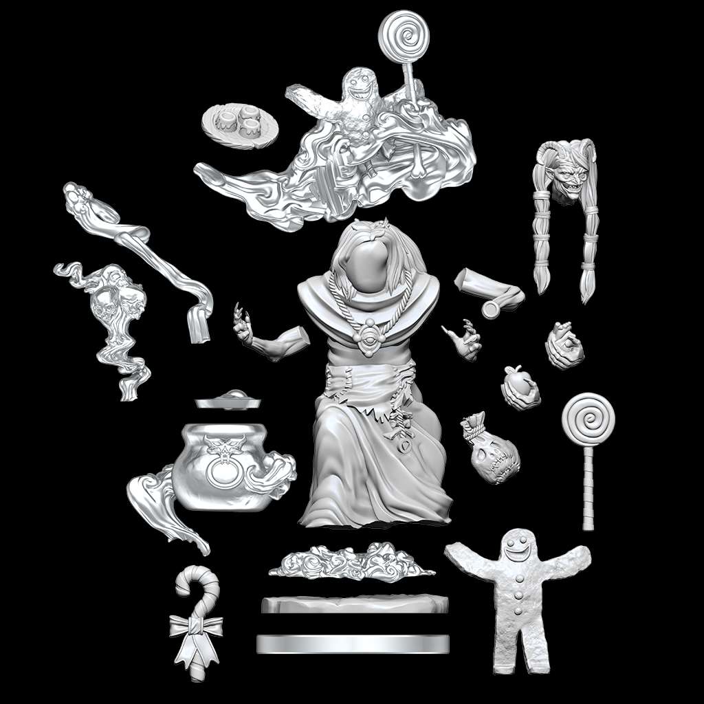 D&D Frameworks - Night Hag Miniature wizkids