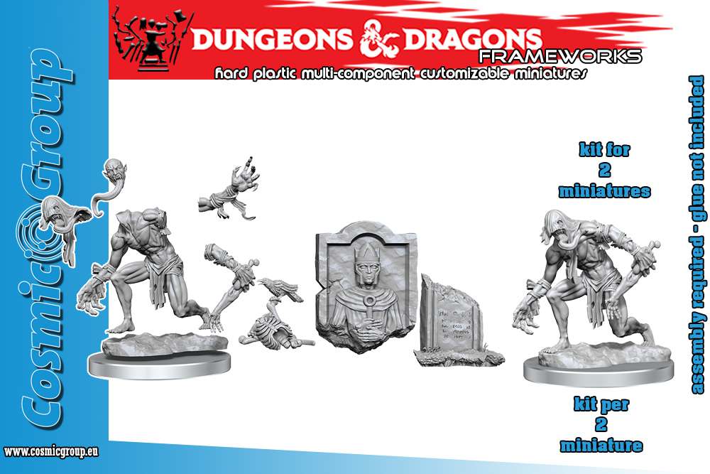 D&d Frameworks - Ghast & Ghoul Miniaturer wizkids