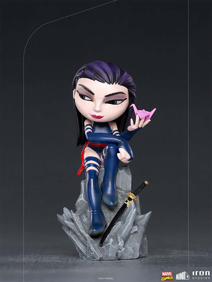 X-Men Psylocke MiniCo Staty av Iron Studios iron studios