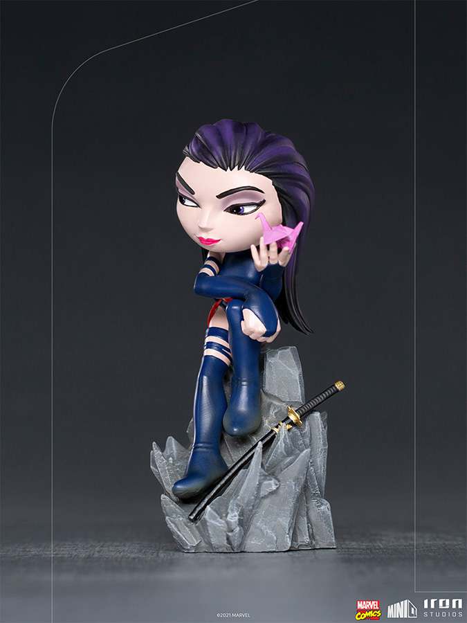 X-Men Psylocke MiniCo Staty av Iron Studios iron studios