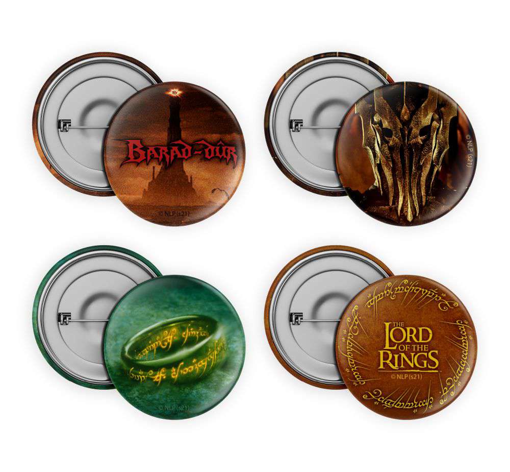 Lord of the Rings Pins Set (4) sd toys