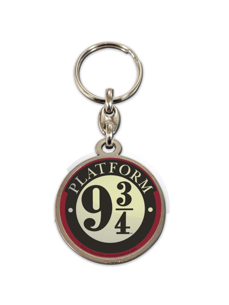 HP Plattform 9 3/4 Rund Metall Nyckelring sd toys