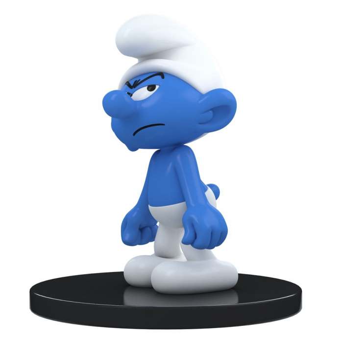 Smurfs Grouchy Resinfigur puppy