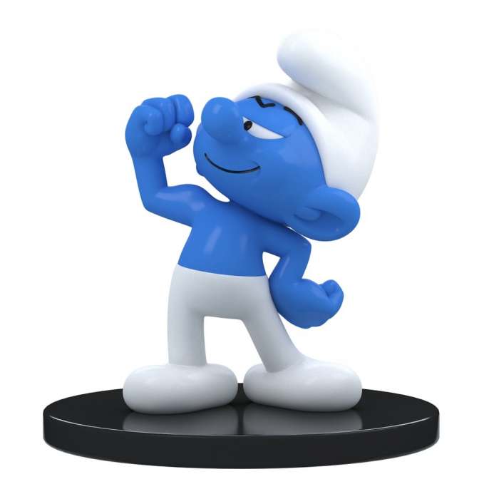 Smurfs Hefty Smurf Resin Figur puppy
