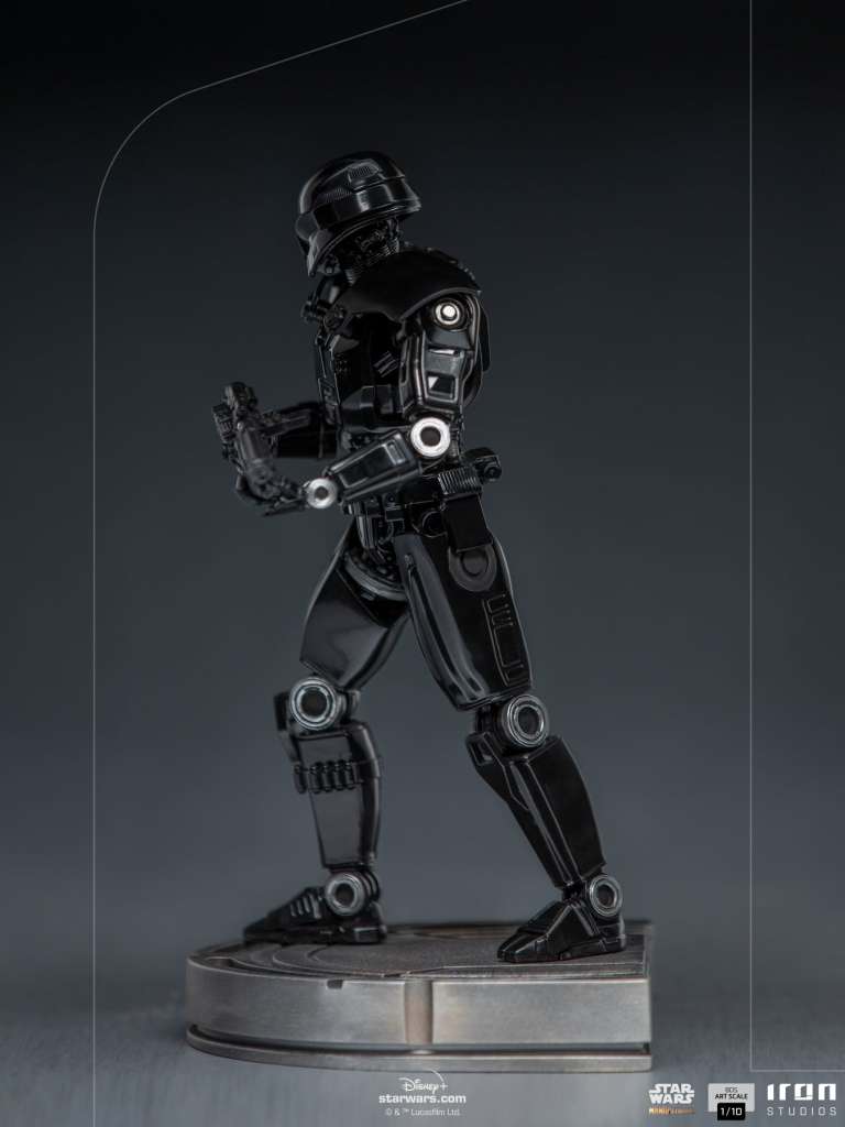 Mandalorian Dark Trooper 1/10 Staty iron studios