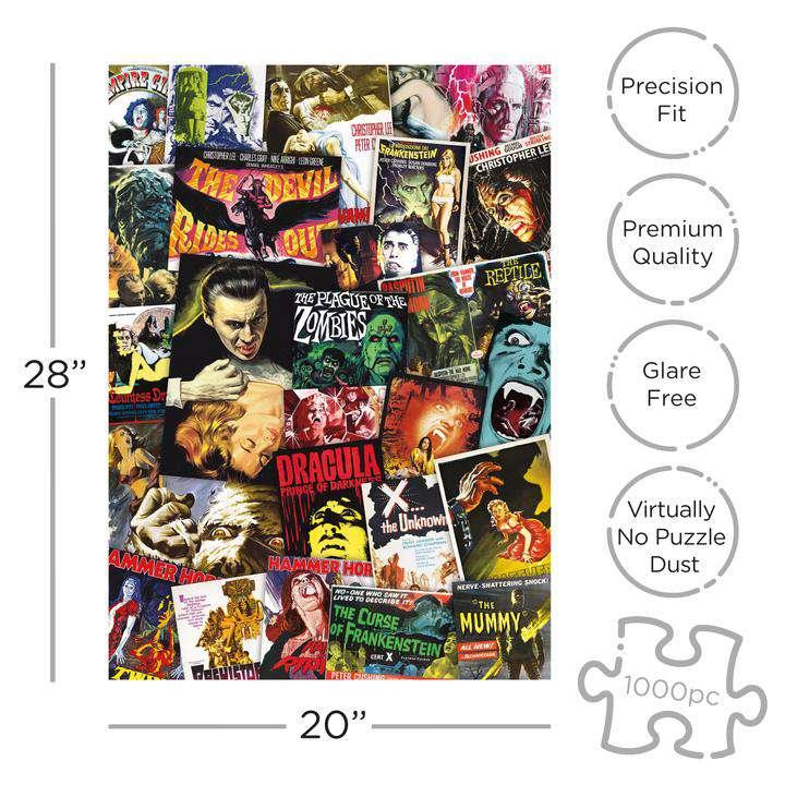 Hammer House of Horror 1000 Bitar Pussel - Robotto