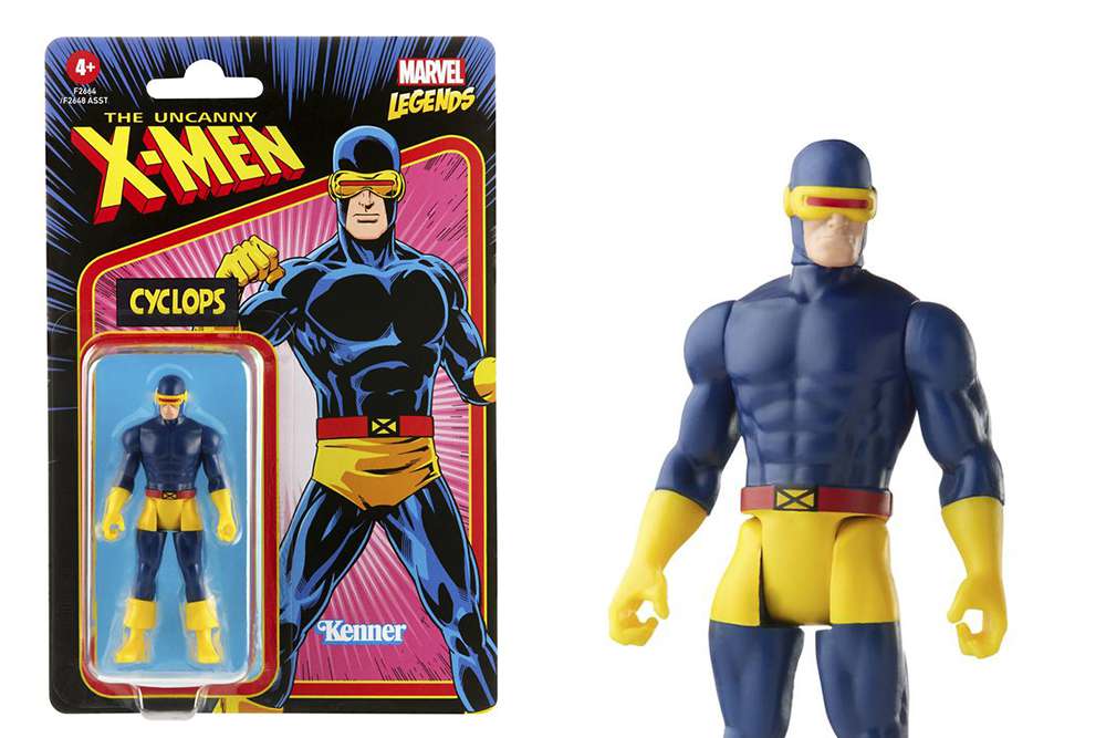 Marvel Legends Retro Cyclops Actionfigur hasbro
