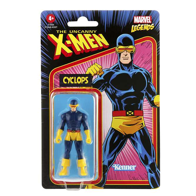 Marvel Legends Retro Cyclops Actionfigur hasbro