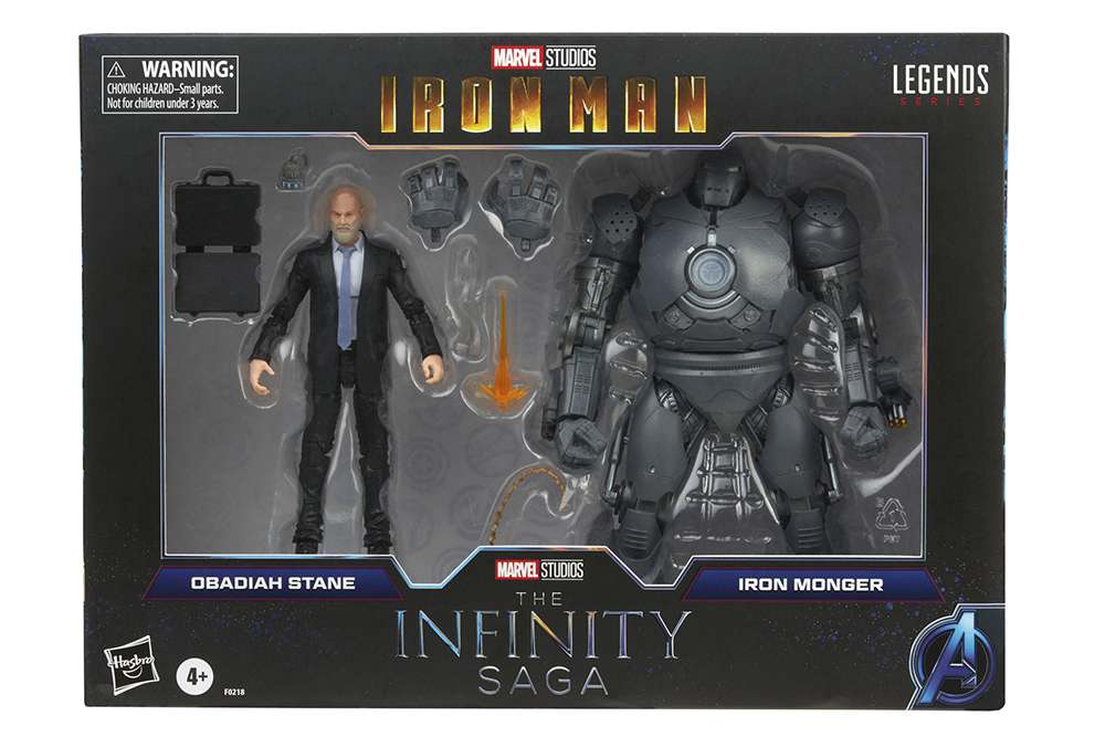 Iron Monger & Obadiah Stane Actionfigur - Marvel Legends hasbro