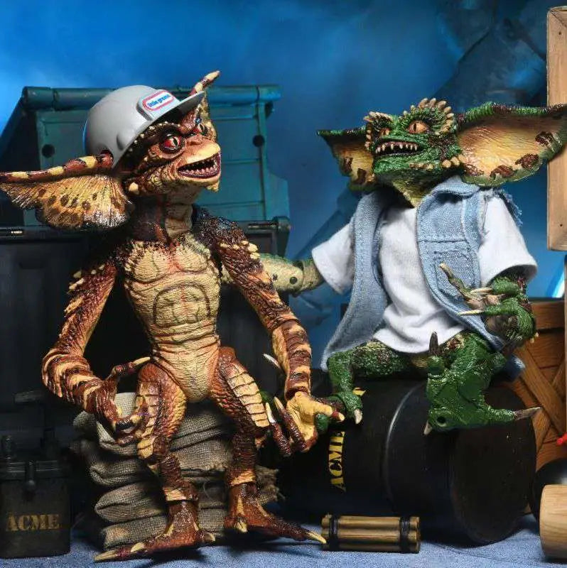 Gremlins 2 Ult Demolition Gremlin 2-pack – samlarfigurer från Gremlins 2-filmen