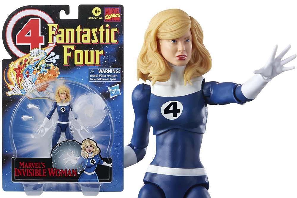 Marvel Legends Vintage Sue Storm Figur hasbro