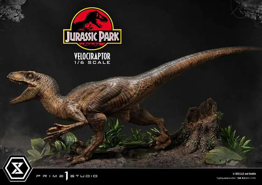 Jurassic Park Velociraptor Attackfigur