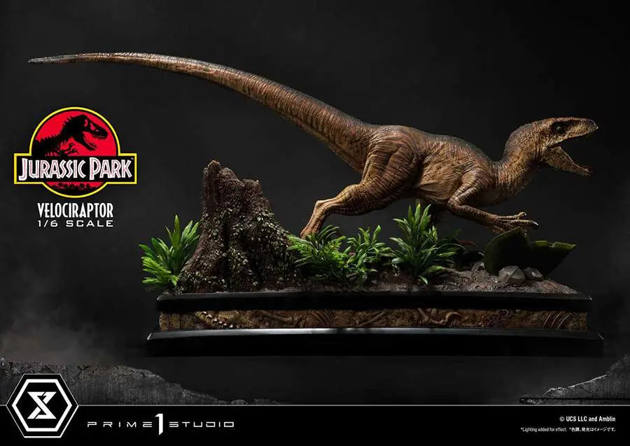 Jurassic Park Velociraptor Attackfigur