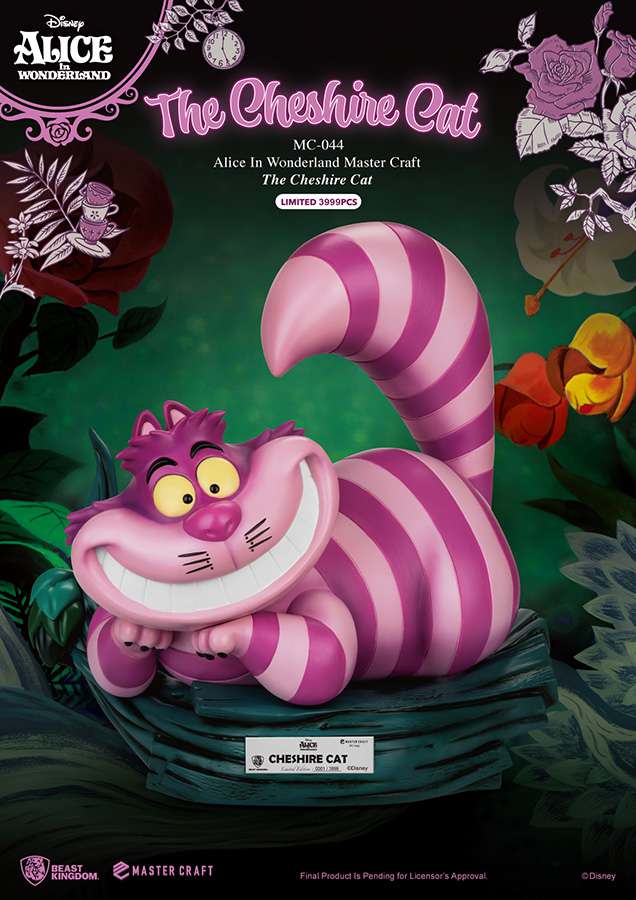 Cheshire Cat Staty från Alice i Underlandet beast kingdom