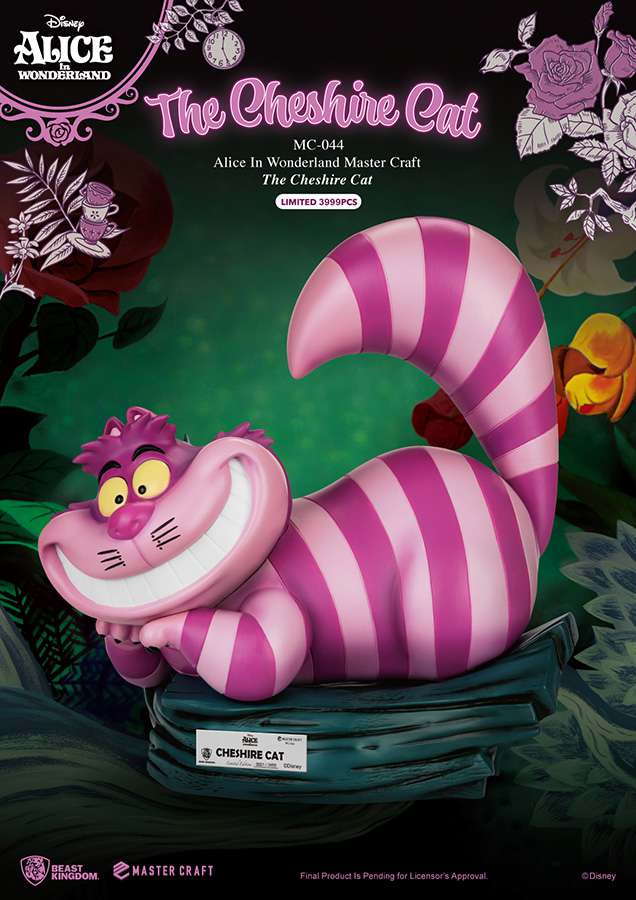 Cheshire Cat Staty från Alice i Underlandet beast kingdom