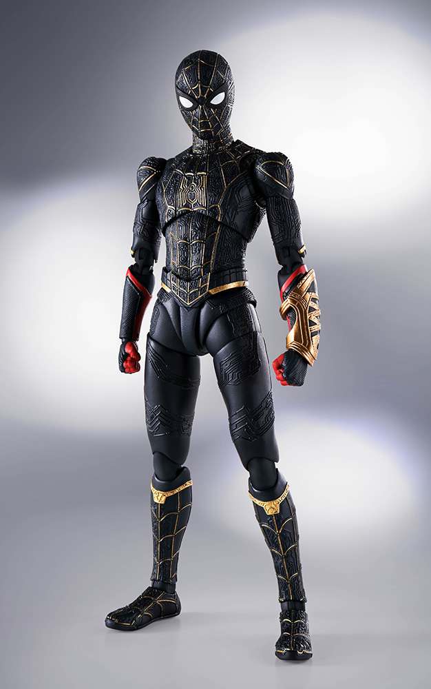 Spider-Man No Way Home Black/Gold SH Figuarts bandai