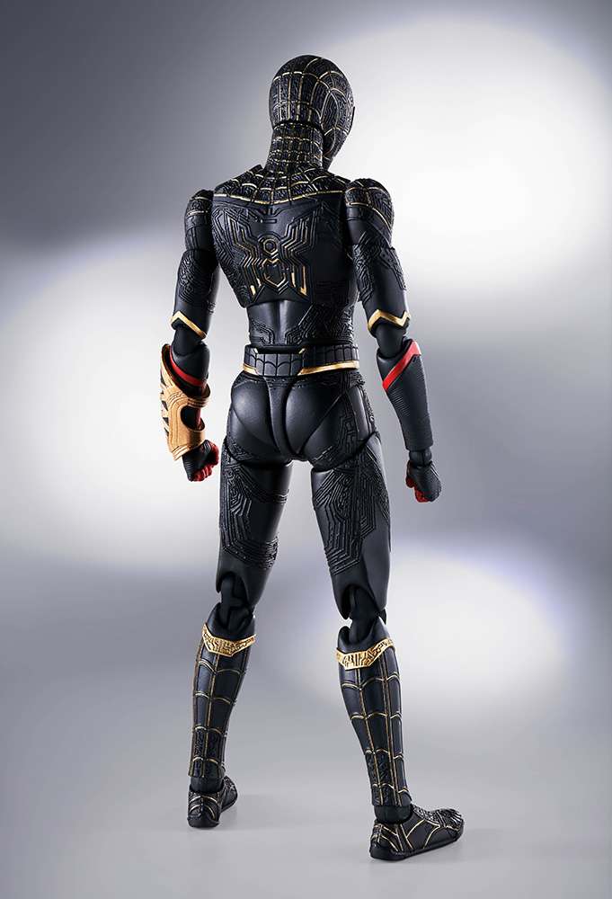 Spider-Man No Way Home Black/Gold SH Figuarts bandai