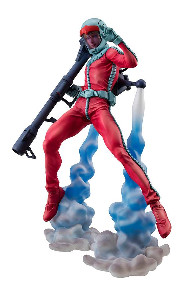 Gundam Guy Char Aznable Normal Suit Statue megahouse