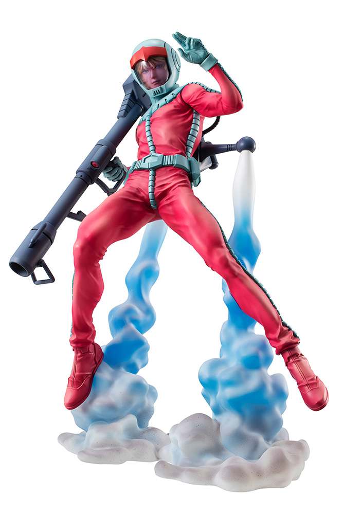 Gundam Guy Char Aznable Normal Suit Statue megahouse