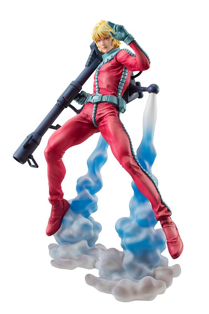 Gundam Guy Char Aznable Normal Suit Statue megahouse