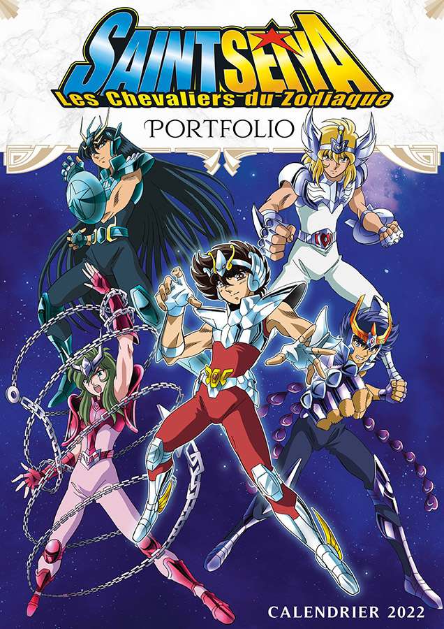 Saint Seiya Portfolio Kalender 2022 ynnis
