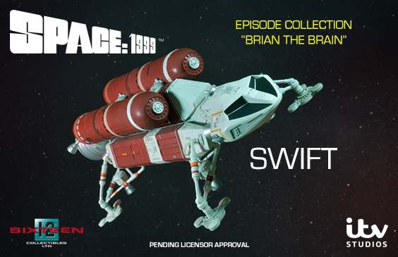 Space 1999 Swift Rymdskepp Die Cast sixteen 12